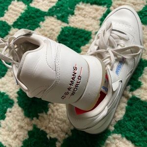 REEBOK “ITS A -M-A-N-S- WORLD” SNEAKERS